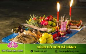 Đặt mâm Cúng Cô hồn Đà Nẵng