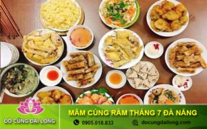 Mâm cúng rằm tháng 7 Đà Nẵng